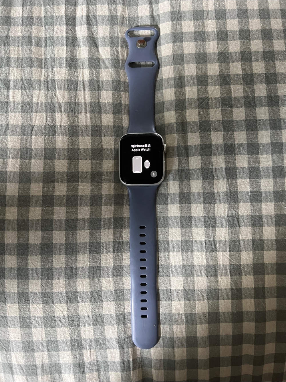 Apple Watch with Slate Blue Sport Band - Apple Series 4,44mm